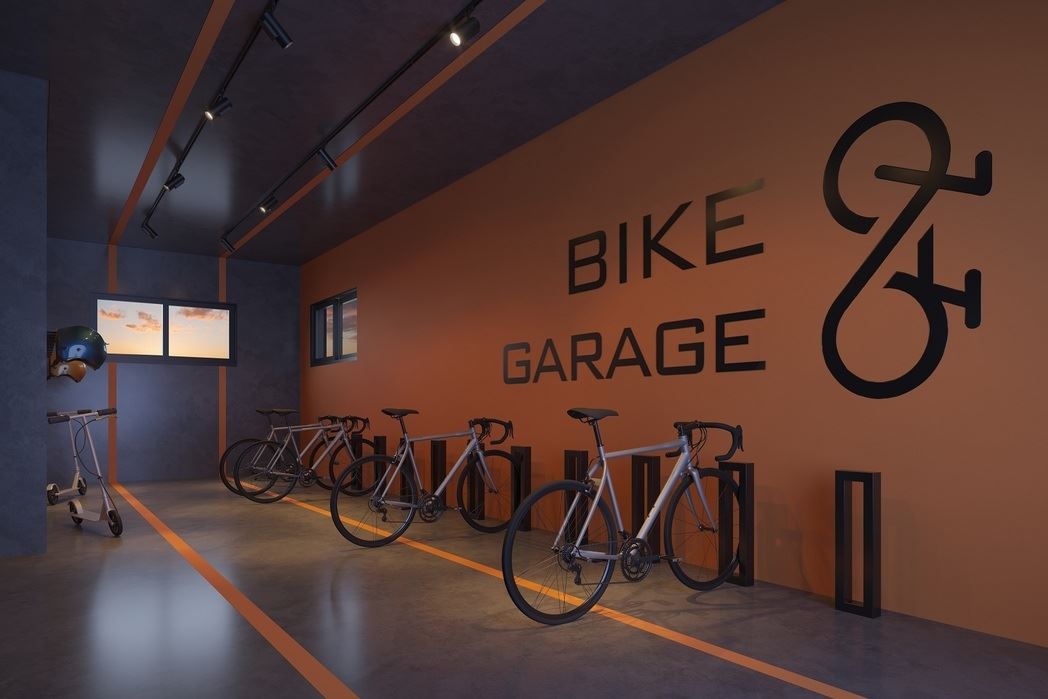Hiali Home Club, bicicletário